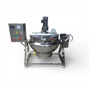 Marmite de cuisson industrielle électrique à quatre ou six griffes, mélangeur planétaire multi-griffes pour confiture, pâte et sauce - Product Image 2