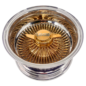 Nuevas Llantas de Acero Cromado Grabadas de 13 Pulgadas, Color Dorado, de Lujo, con 1 Año de Garantía, para Autos Clásicos, Alta Capacidad de Carga, 10 mm - Product Image 5