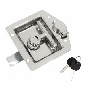 KB METAL Loquet plat en acier inoxydable AL-1658 serrures de meubles - Product Image 1