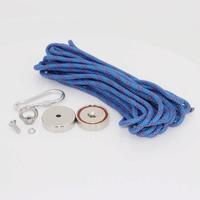 Kit d'aimants de pêche Super résistant, grand ensemble d'aimants de pêche en néodyme avec corde et étui, offre spéciale 150 200 500 kg 1500 2000 lb
