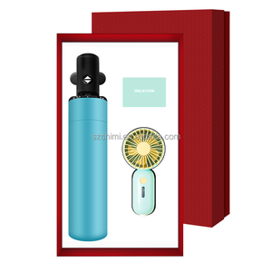 Business Hot Summer Hochzeit Souvenirs <span class=keywords><strong>Promo</strong></span> Mini Fan Regenschirm Geschenkset für Gäste Freundinnen Jungen Geburtstags feiern - Product Image 3