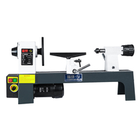 FUSAI 1020mm Longueur MC1218VD Menuiserie Infiniment Variable Vitesse De Travail Tournant Tour À Bois Routeur Long Tour À Bois