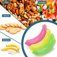 Boîte de rangement et de protection pour bananes, conteneur portable pour bananes avec trous d'aération, protège-fruits