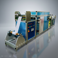 Machine de revêtement à cire d'abeille à lame de médecin entièrement automatique, équipement de laminage à rouleaux, dispositif de découpe et de refendage