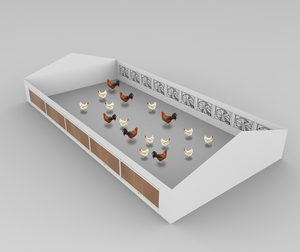 105gsm Hochfestes Harzbeschichtetes Kühlpad-Grundpapier |   Wabenförmige Kraft-Kühlmatte für Nutztierzuchtbetriebe - Product Image 1