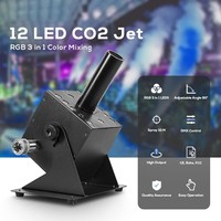 Máquina de Niebla Criogénica de CO2 de 250W con Control Remoto DMX512, Rociado Multiángulo, Construcción de Aluminio para Espectáculos Escénicos