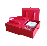 Carton d'emballage avec fermeture magnétique personnalisée, boîte-cadeau pour le maquillage, couvercle à rabat