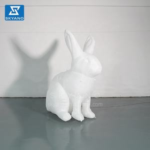 Modèle de <span class=keywords><strong>lapin</strong></span> <span class=keywords><strong>blanc</strong></span> de dessin animé gonflable personnalisé en Offre Spéciale/lapins gonflables géants de défilé extérieur pour la décoration d'art - Product Image 1