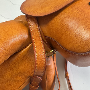 Mochila de Cuero de Primera Calidad Hecha a Mano con Forma de Cachorro <span class=keywords><strong>Beagle</strong></span> en 3D, Costuras Artesanales de Lujo, Unisex, con Cadenas para Dama - Product Image 3