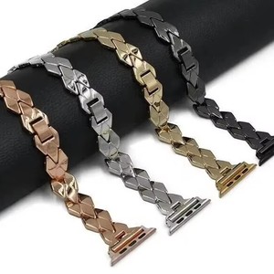 <span class=keywords><strong>Correa</strong></span> de aleación de escamas de pescado de diamante de moda y superventas adecuada para <span class=keywords><strong>Apple</strong></span> <span class=keywords><strong>Watch</strong></span> 8 <span class=keywords><strong>ultra</strong></span> Lwatch Series 38/40/41 42/44/45/49m - Product Image 2