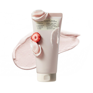 Star-shaped flip-top lid 200ml matte surface PE <b>tube</b> for skincare and packaging diameter 50mm - Product Image 1