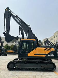 รถขุดตีนตะขาบฮุนได 220LC-9S มือสอง ขนาด 22 ตัน พร้อมบุ้งกี๋ขนาด 1.15 ลูกบาศก์เมตร และกำลัง 110 กิโลวัตต์ ขาย - Product Image 1