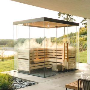 <span class=keywords><strong>Sauna</strong></span> extérieur électrique en bois massif de pruche <span class=keywords><strong>pour</strong></span> 4 personnes, le plus vendu, avec poêle et pierres, idéal <span class=keywords><strong>pour</strong></span> salle de sport/villa/parc - Product Image 3