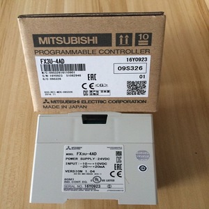 Contrôleur programmable Mitsubishi Electric FX3U-4AD, module d'entrée analogique 4 canaux, PLC fabriqué au Japon - Product Image 4
