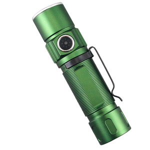 Luomen Flashlight Rechargeable Led White Light 1200mAh High Intensity Long Range With Clip For Outdoor Use - Product Image 2