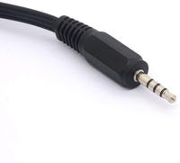 OME Usine 3.5mm audio jack mâle à 3 RCA Femelle Jack Adaptateur Splitter Audio Câble pour AV TV