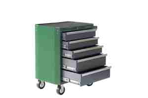 American Shida Series Professional Auto Repair 5 <b>Drawer</b> <b>Tool</b> Car Wheel 95121 - Product Image 2