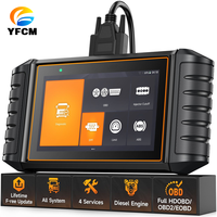 Pièces d'excavatrice pour outil de diagnostic de camion diesel FOXWELL HD500, scanner OBD pour camions