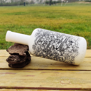 RSG Tùy Chỉnh 700Ml Gin 1 Lít Các Nhà Sản Xuất Rỗng 750Ml Nút Chai Chất Lượng Hàng Đầu Vòng Frosted <span class=keywords><strong>Vodka</strong></span> <span class=keywords><strong>500Ml</strong></span> Chai Thủy Tinh Cho Rượu - Product Image 5