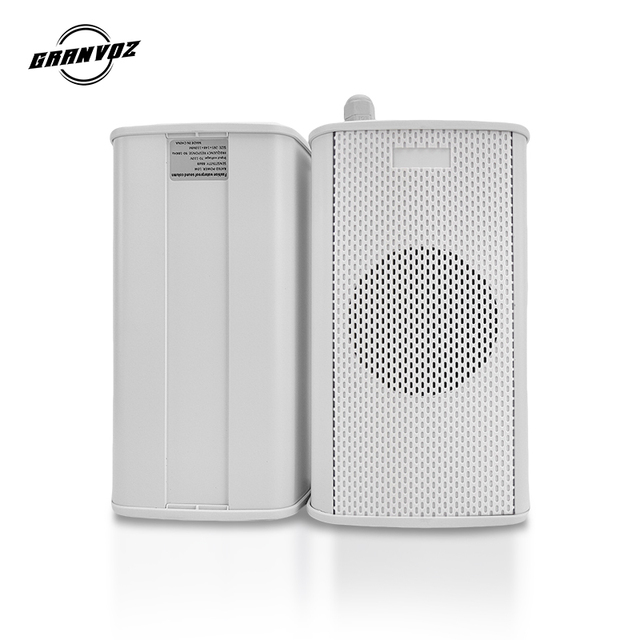 10W ABS Aluminium 4" Column Waterproof Speaker System Indoor Outdoor Active & Passive with Plastic Shell Material