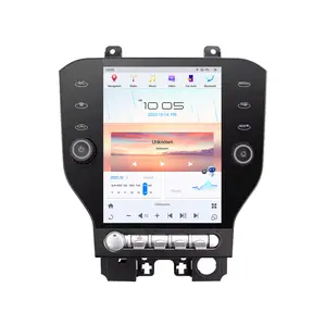Autoradio HD 12.1 pouces pour Ford Mustang 2014-2021 Android 11 écran tactile complet LCD lecteur multimédia de voiture Navigation GPS