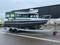 Bateau en aluminium Gospel de 25 pieds/7,5 m de la fabrique chinoise de bateaux, bateau de pêche en aluminium soudé Easy Craft à vendre en Nouvelle-Zélande