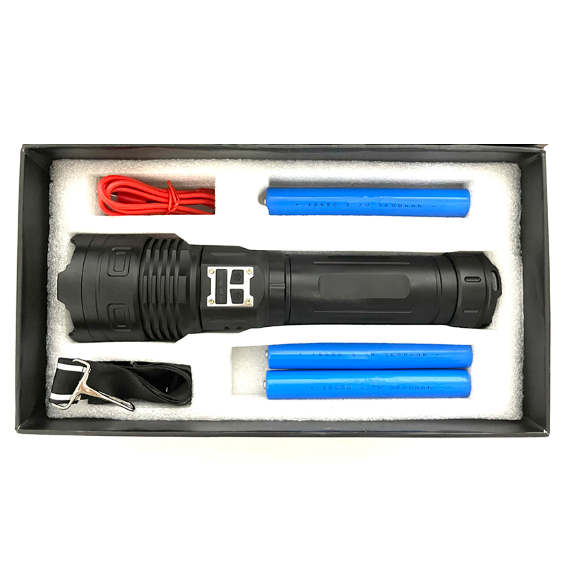 Lep Usb 100W LEP Rechargeable Tactical Flashlight with USB Power Bank