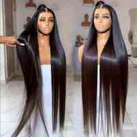 Nouvelle Perruque Lace Frontal HD Lagos Hairline 13x4, Cheveux Indiens Vierge Remy, Ondulation Complète, Couleur Naturelle 99J, Vente en Gros