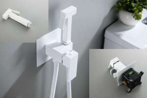 Квадратный потайной смеситель для ванной - Product Image 4