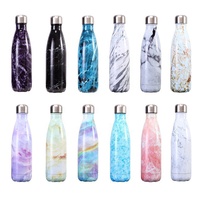 Oferta Especial: Termo Deportivo de Acero Inoxidable de Doble Pared con Aislamiento al Vacío, Impresión a Todo Color, 500 ml, Mantiene la Temperatura de 12 a 24 Horas