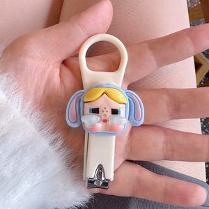 กรรไกรตัดเล็บแบบพกพาขนาดกะทัดรัดน่ารักเครื่องมือทำเล็บสแตนเลสในครัวเรือน B-1806 - Product Image 6