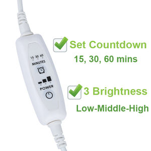 Скандинавская портативная Светодиодная настольная лампа с регулируемой яркостью, светодиодная настольная лампа, сенсорные лампы для спальни, настольные светодиодные лампы для Кабинета - Product Image 3