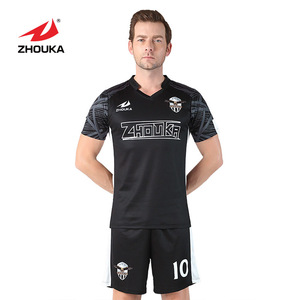 Zhouka wholesale custom design for men football team wear xxxl jersey sizes - Product Image 1