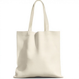 Cotton Canvas <b>Tote</b> Bag Reusable Shopping Carry Bag Custom Logo Shoulder Bag for Retail Grocery Promotion - Product Image 1