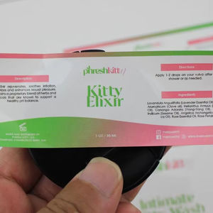 Stiker cetak emas, stiker Foil emas untuk kosmetik buatan rumah - Product Image 1