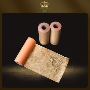 <span class=keywords><strong>Feuille</strong></span> d'or Offre Spéciale en <span class=keywords><strong>rouleau</strong></span> 0.15x75 mètres <span class=keywords><strong>feuille</strong></span> d'or pour la peinture <span class=keywords><strong>feuille</strong></span> de <span class=keywords><strong>cuivre</strong></span> cadre décoration artisanat plaqué or - Product Image 2