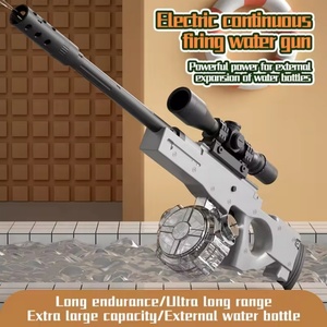 Pistola de Agua Eléctrica Automática SJY-Y3 Grande, Capacidad de 500 ml, Batería de 3.7v 500mAh, Disparo Continuo de Largo Alcance de 7-9 Metros - Product Image 3