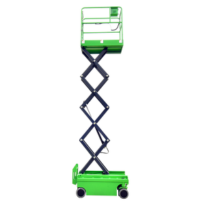 UNW gunting pengangkat hidrolik, jenis baru 5m pengangkat Semi elektrik ponsel <span class=keywords><strong>Mini</strong></span> Platform angkat 300kg - Product Image 4