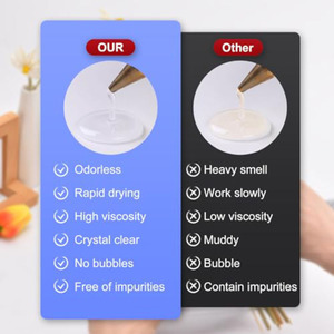 Tongkat lem tembak Gel cepat 7mm 200, tongkat lem tembak semua ukuran penuh tanpa kabel, tongkat lem panas Mini untuk sekolah - Product Image 6