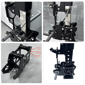 Accesorios multifuncionales para rack Smith: Deslizador de peso para sentadillas y tiras de alta resistencia (1x1/2x2/3x3 pulgadas) - Product Image 5