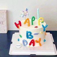 6 stuks pastelkleurige spiraalvormige verjaardagskaarsen, gedraaide crèmekleurige taarttopper, lavendelroze, mintgroen, perzikkleurig, lichtblauw, geel, feestbenodigdheden