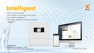 <span class=keywords><strong>Solax</strong></span> X1 hybride BT 3-6kw 3,7 kw <span class=keywords><strong>4kw</strong></span> 4,6 kw 5kw 6kw basse tension 48v 51.2v onduleur de prix monophasé pour le stockage d'énergie solaire onduleur - Product Image 4