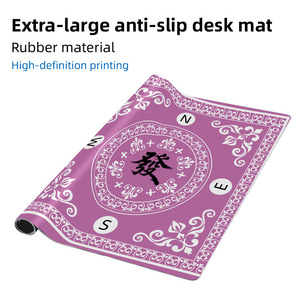 Tapis de mahjong américain de luxe, antidérapant, insonorisant, lavable, adapté à la maison et aux pique-niques - Product Image 4