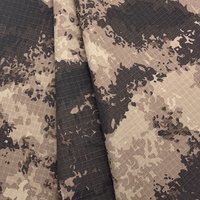 Tissu Tactique Personnalisé en Nylon/Coton Ripstop Camouflage Imprimé pour Vêtements et Sacs, Résistant au Rétrécissement et à l'Abrasion