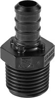 Adaptateur hexagonal Poly PPSU à sertir 1/2"PEX x 1/2" NPT mâle (PPSU1807034-10) pour eau potable