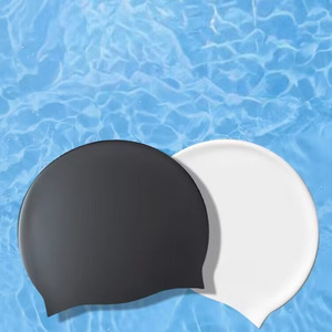 Gorro <span class=keywords><strong>de</strong></span> Natación <span class=keywords><strong>de</strong></span> Silicona Multicolor al Por Mayor a Precio Económico, en Oferta, para Protección - Product Image 2