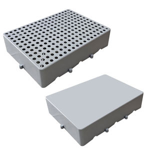 Toka bağlantı tasarımı ile küçük boyutlu plastik tepsi, ev kullanımı, depo ve süpermarket için uygun 500*400*100mm - Product Image 6