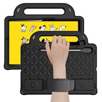 Béquille Poignée Bandoulière Couverture Robuste Antichoc EVA Cas pour Samsung Galaxy Tab S7 11 "T870 Tablette