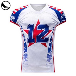 Camiseta de Fútbol de Manga Larga Transpirable de Malla Lisa al por Mayor - Product Image 2