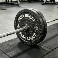 Équipement de fitness commercial de qualité supérieure, plaque de musculation en acier et caoutchouc durable pour l'entraînement de force et la musculation